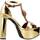 Παπούτσια Γυναίκα Σανδάλια / Πέδιλα Kurt Geiger London HAMPTON HIGH PLATFOR Gold