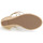 Παπούτσια Γυναίκα Σανδάλια / Πέδιλα Only ONLAMELIA-17 PU FOIL WRAP WEDGE HEEL Gold