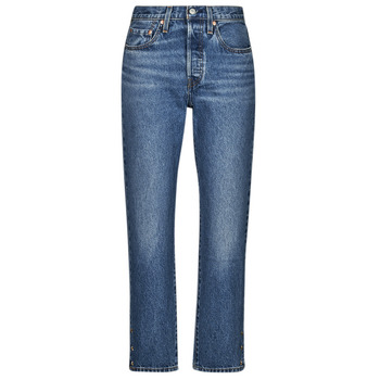 Υφασμάτινα Γυναίκα Boyfriend jeans Levi's 501® CROP Treat / Yourself