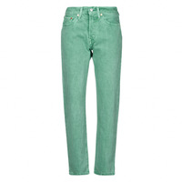 Υφασμάτινα Γυναίκα Boyfriend jeans Levi's 501® CROP Green