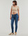 Υφασμάτινα Γυναίκα Skinny jeans Levi's 711 DOUBLE BUTTON Μπλέ