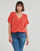Υφασμάτινα Γυναίκα T-shirt με κοντά μανίκια Vero Moda VMNEWLEXSUN  Red