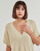 Υφασμάτινα Γυναίκα T-shirt με κοντά μανίκια Vero Moda VMNEWLEXSUN  Beige
