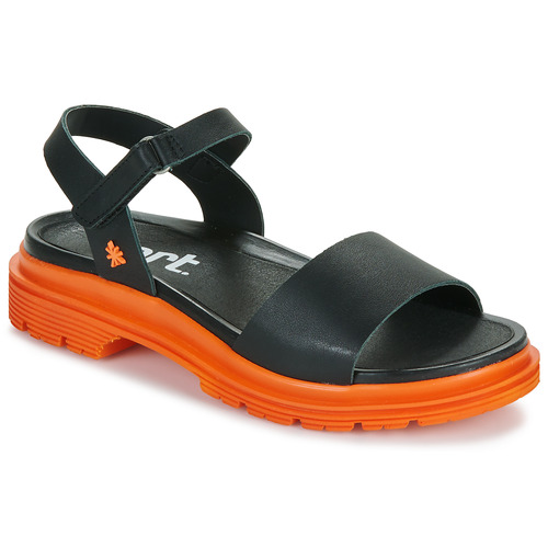 Παπούτσια Γυναίκα Σανδάλια / Πέδιλα Art BIRMINGHAM Black / Orange