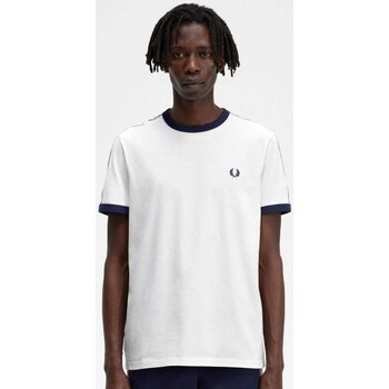 Υφασμάτινα Άνδρας T-shirt με κοντά μανίκια Fred Perry M4620 Άσπρο