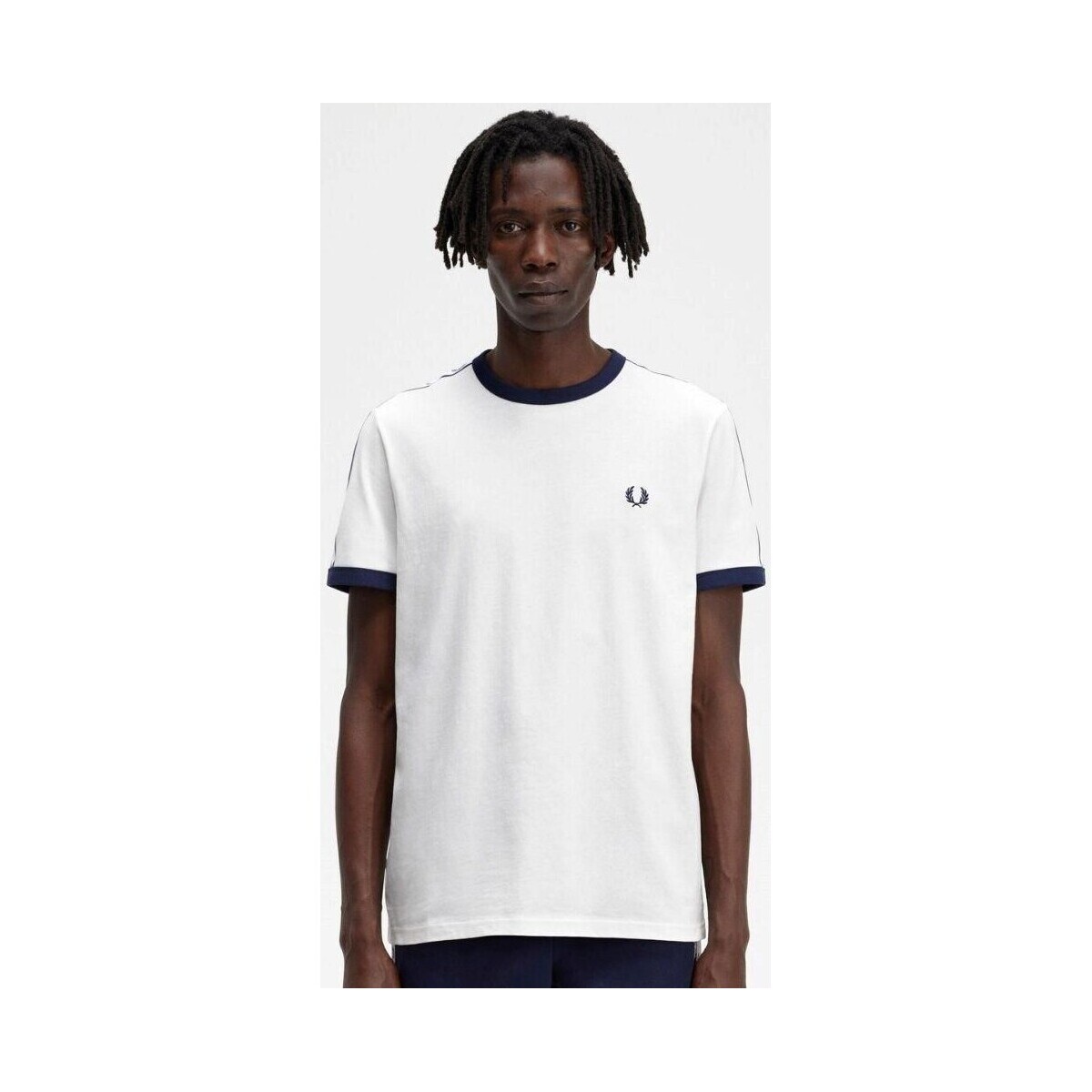 Υφασμάτινα Άνδρας T-shirt με κοντά μανίκια Fred Perry M4620 Άσπρο