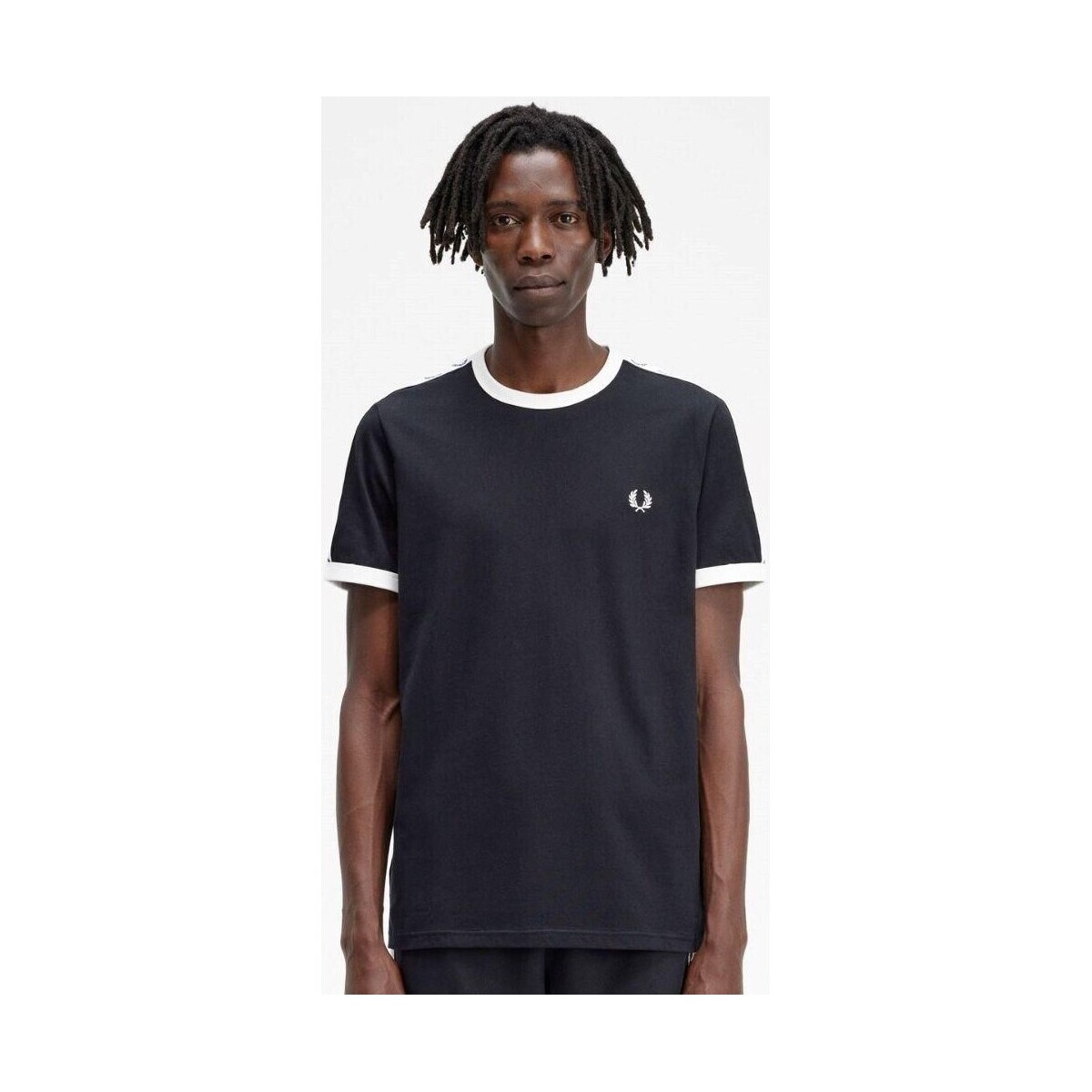 Υφασμάτινα Άνδρας T-shirt με κοντά μανίκια Fred Perry M4620 Black