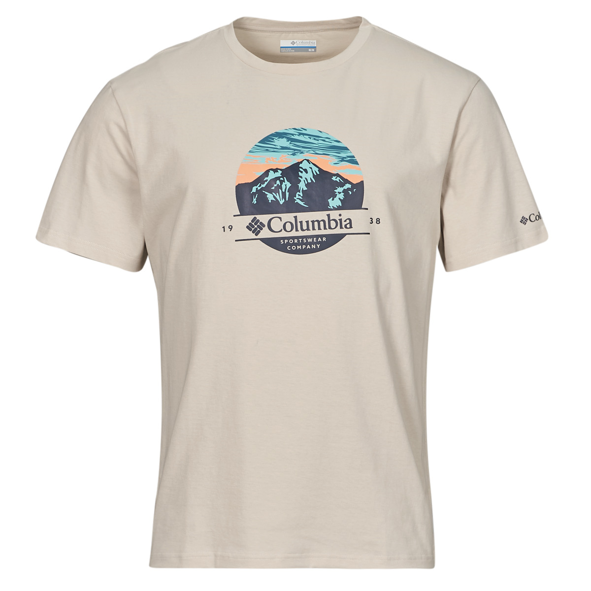 Υφασμάτινα Άνδρας T-shirt με κοντά μανίκια Columbia Path Lake Graphic Tee II Beige