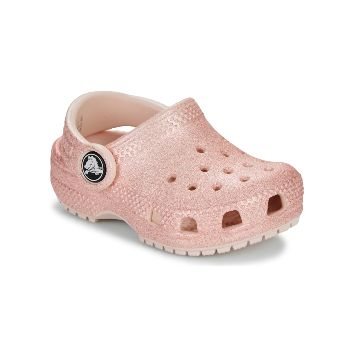 Παπούτσια Κορίτσι Σαμπό Crocs Classic Glitter Clog T Ροζ / Glitter