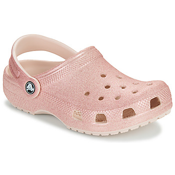 Παπούτσια Κορίτσι Σαμπό Crocs Classic Glitter Clog K Ροζ / Glitter
