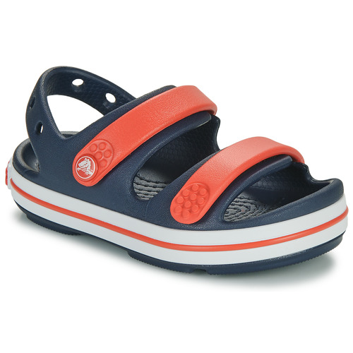 Παπούτσια Παιδί Σανδάλια / Πέδιλα Crocs Crocband Cruiser Sandal T Marine / Red