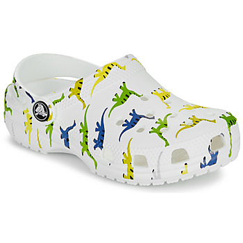 Παπούτσια Παιδί Σαμπό Crocs Classic Character Print Clog K Άσπρο