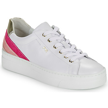 Παπούτσια Γυναίκα Χαμηλά Sneakers NeroGiardini E409932D Άσπρο / Ροζ