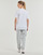 Υφασμάτινα T-shirt με κοντά μανίκια Converse STAR CHEVRON TEE WHITE Άσπρο