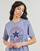 Υφασμάτινα T-shirt με κοντά μανίκια Converse CHUCK PATCH TEE THUNDER DAZE Μπλέ