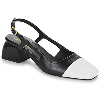 Παπούτσια Γυναίκα Γόβες Fericelli LEA Black / Άσπρο