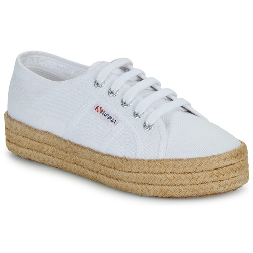 Παπούτσια Γυναίκα Χαμηλά Sneakers Superga 2730 COTON Άσπρο