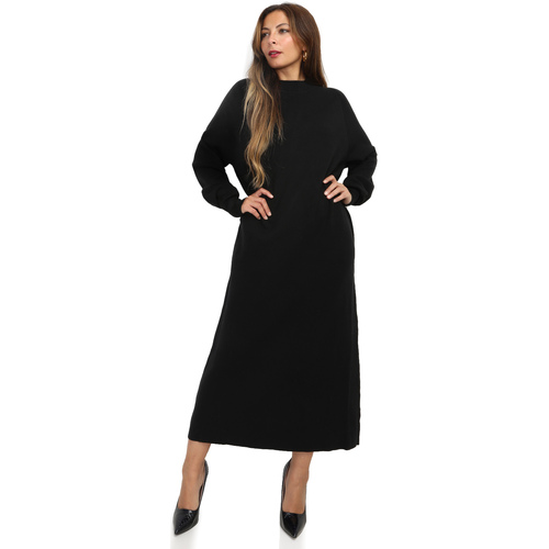 Υφασμάτινα Γυναίκα Φορέματα La Modeuse 68921_P160794 Black