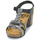 Παπούτσια Γυναίκα Σανδάλια / Πέδιλα Plakton BROOKS Black / Silver
