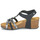 Παπούτσια Γυναίκα Σανδάλια / Πέδιλα Plakton BROOKS Black / Silver