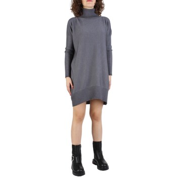 Υφασμάτινα Γυναίκα Κοντά Φορέματα Arovescio W6007-2 Grey
