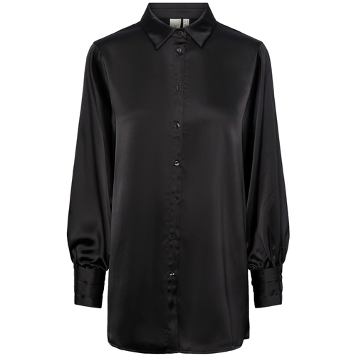 Υφασμάτινα Γυναίκα Μπλούζες Y.a.s YAS Noos Pella Shirt L/S - Black Black