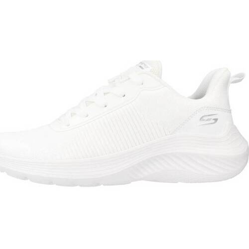 Παπούτσια Γυναίκα Sneakers Skechers BOBS SQUAD WAVES Άσπρο