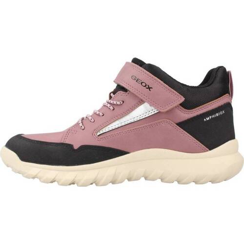 Παπούτσια Κορίτσι Μπότες Geox J SIMBYOS G. Ροζ