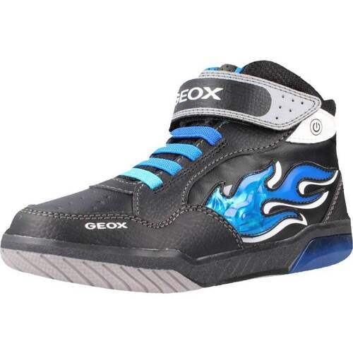 Παπούτσια Αγόρι Χαμηλά Sneakers Geox J INEK B. Black