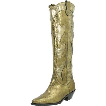 Παπούτσια Γυναίκα Μπότες Curiosite 2317C Gold
