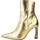 Παπούτσια Γυναίκα Μποτίνια Angel Alarcon 23611 539C Gold
