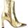 Παπούτσια Γυναίκα Μποτίνια Angel Alarcon 23611 539C Gold