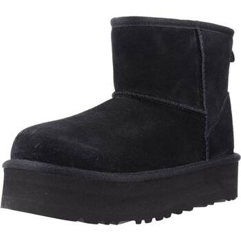 Παπούτσια Κορίτσι Μπότες UGG CLASSIC MINI PLATFORM Black
