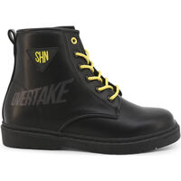 Παπούτσια Άνδρας Μπότες Shone D551-006 Black/Yellow Black