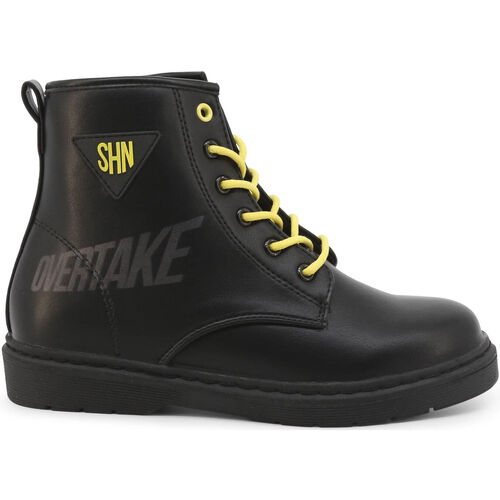 Παπούτσια Άνδρας Μπότες Shone D551-006 Black/Yellow Black