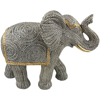 Σπίτι Αγαλματίδια και  Signes Grimalt Φιγούρα Ελέφαντα Silver