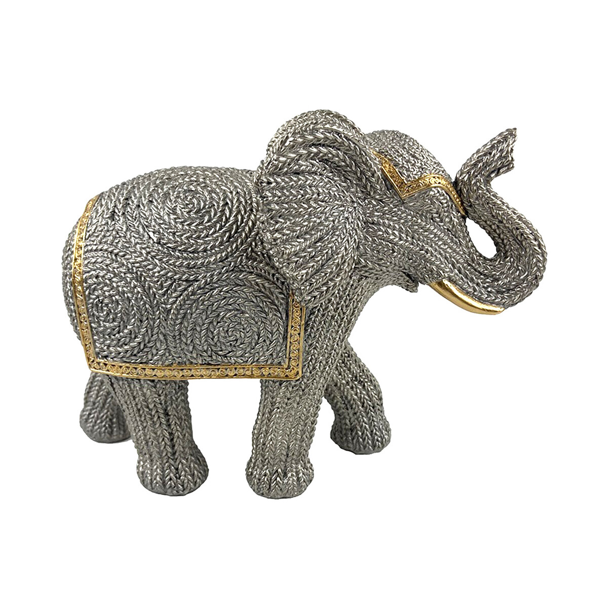 Σπίτι Αγαλματίδια και  Signes Grimalt Φιγούρα Ελέφαντα Silver