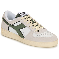 Παπούτσια Χαμηλά Sneakers Diadora MAGIC BASKET LOW SUEDE Άσπρο / Green