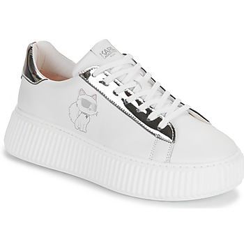 Παπούτσια Κορίτσι Χαμηλά Sneakers Karl Lagerfeld KARL'S VARSITY KLUB Άσπρο