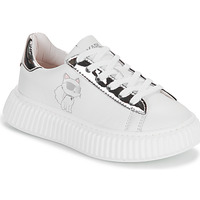 Παπούτσια Κορίτσι Χαμηλά Sneakers Karl Lagerfeld KARL'S VARSITY KLUB Άσπρο