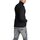 Υφασμάτινα Άνδρας Μπλουζάκια με μακριά μανίκια G-Star Raw HEATHER WAFFLE ZIP LONGSLEEVE T-SHIRT MEN ΜΑΥΡΟ