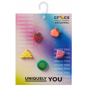 Αξεσουάρ Accessoires Υποδήματα Crocs JIBBITZ Sparkle Glitter Fruits 5 Pack Multicolour
