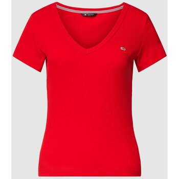 Υφασμάτινα Γυναίκα T-shirts & Μπλούζες Tommy Jeans DW0DW17385 Red