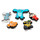 Αξεσουάρ Παιδί Accessoires Υποδήματα Crocs Jibbitz Disneys Pixar 5 pack Multicolour