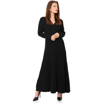 Υφασμάτινα Γυναίκα Φορέματα La Modeuse 68915_P160788 Black
