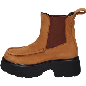 Παπούτσια Γυναίκα Μποτίνια Loafer EY303 Brown
