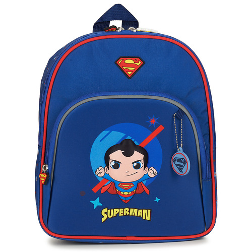 Τσάντες Αγόρι Σάκα Back To School SUPER FRIENDS SUPERMAN 25 CM Μπλέ
