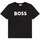 Υφασμάτινα Αγόρι Μπλουζάκια με μακριά μανίκια BOSS J25P24 Black