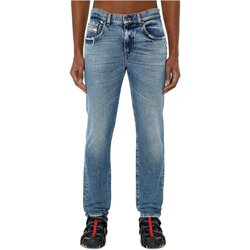 Υφασμάτινα Άνδρας Skinny jeans Diesel D-STRUKT Μπλέ