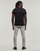 Υφασμάτινα Άνδρας T-shirt με κοντά μανίκια Versace Jeans Couture 76GAHG00 Black / Άσπρο